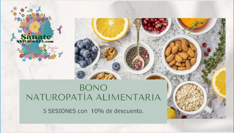 Bono Naturopatía Alimentaria.