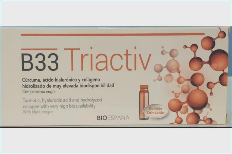 B33 Triactive (20 x 10 ml.)